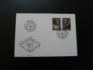 royalty Prince and Princess FDC Liechtenstein 1983 - Picture 1 of 1