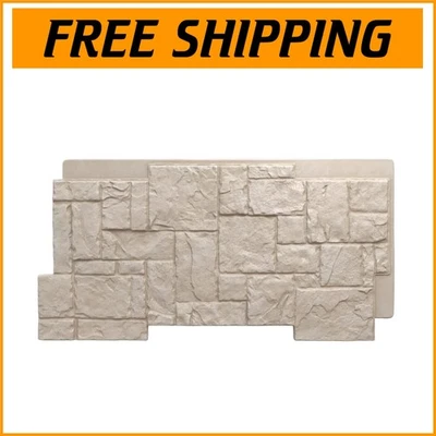 Revestimiento de piedra sintética de roca EverStone Castle - Textura realista, 8 cuadrados Cobertura de pies Foto 1 de 4