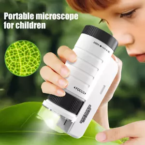 Children's handheld microscope Optical HD portable microscope - Picture 1 of 5
