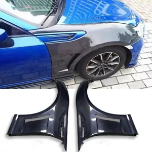 Carbon Fiber Front Side Fender For Toyota GT86/Subaru BRZ 2012-2019 STI Style E - Picture 1 of 5