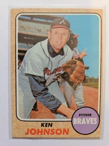 1968 Topps Ken Johnson #342A EX/MT KOMBINIERTER VERSAND - Bild 1 von 2