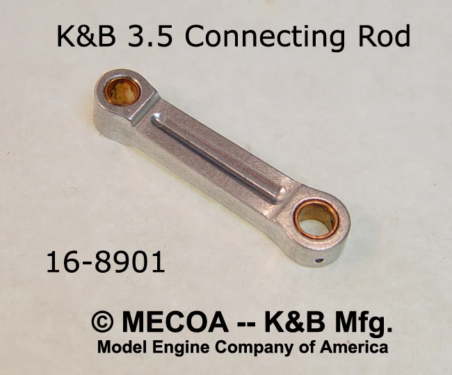ШАТУНЫ ДЛЯ ПОДВЕСНОГО МОТОРА И АЭРОМОТОРОВ K&B 3.5 НОВОЕ ПРОИЗВОДСТВО 16-8901 - Изображение 1 из 1