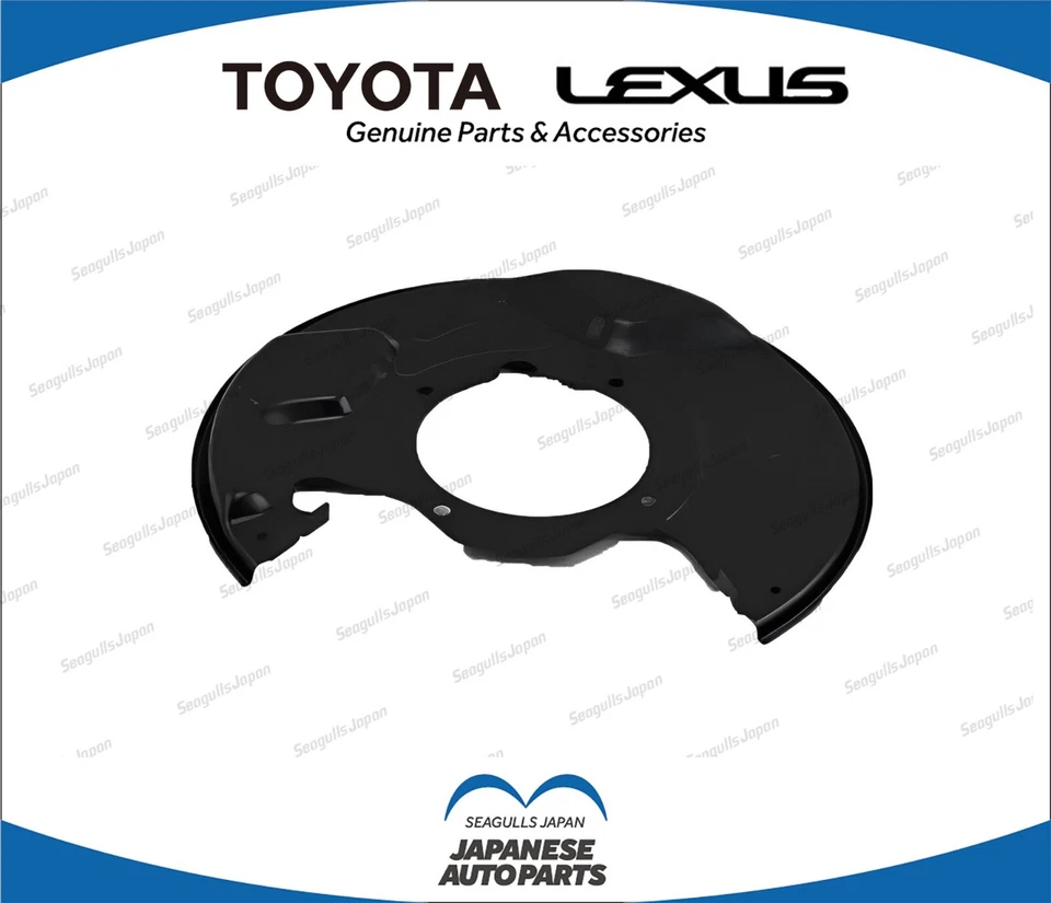 Cubierta antipolvo de freno de disco delantero derecho Toyota genuino OEM LAND CRUISER UZJ100 98-07 Foto 1 de 1