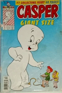 CASPER GIANT SIZE 1 HARVEY COMICS October 1992 Vol 2 No 1 Friendly Ghost Wendy - Picture 1 of 2