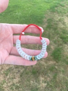 Certified Natural  Jade Jadeite Handcrafted Bracelet - Picture 1 of 9