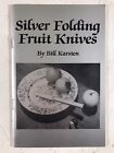 Couteaux à fruits pliants en argent par Bill Karsten couteau livre couverts antique signé