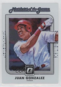2016 Panini Donruss Optic Masters of the Game Juan Gonzalez #MG3