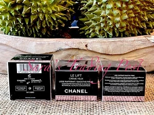 1 Chanel LE LIFT CREME YEUX EYE CREAM Smooths-Firms Concentrate .5oz/15g NIB +🎁 - Picture 1 of 2
