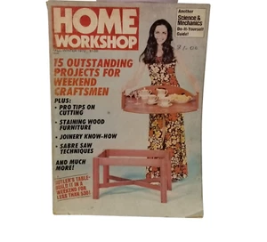 Vintage Home Workshop: A Science & Mechanics Publication Book 1972 - Picture 1 of 4