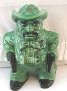 GONDER SHERIFF BANK VERY RARE GREEN VINTAGE CORK STOPPER - Picture 1 of 10
