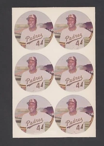 1974 ungestanztes Blatt (6) McDonald's San Diego Padres Scheiben - Willie McCovey - Bild 1 von 2