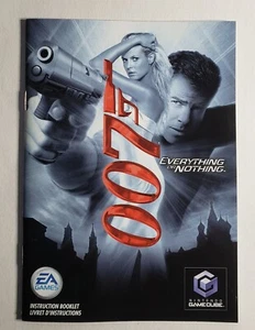 007 Everything or Nothing Gamecube ** FRENCH** Instruction Booklet ** NO GAME ** - Bild 1 von 4