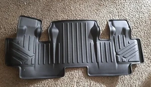SMARTLINER Custom Fit Floor Mats 3rd Row Liner Black for 2014-2021 - Picture 1 of 4