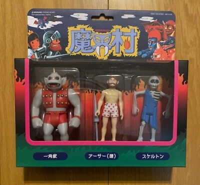 Ghost N' Goblins Toy Figures Japan Makaimura Capcom Reaction Figures Super 7 - Image 1 of 4