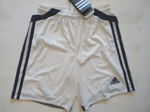 Adidas Perform. Climacool Youth White & Blue Shorts Size L Football/Soccer NEW - Picture 1 of 11