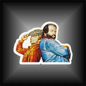 Aufkleber  bud spencer terence hill   decal  Sticker AUTOCOLLANT PEGATINA - Bild 1 von 1