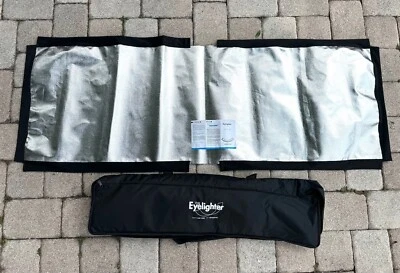 Westcott Silver Eyelighter Fabric Slightly Used 63" x 24" - Image 1 of 2