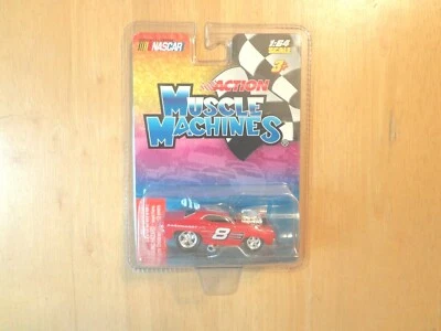 2004 Dale Earnhardt JR 1/64 Muscle Machine NASCAR  #8 Camaro Z28  Brand New - Image 1 of 2