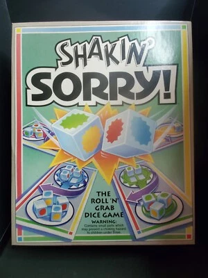 Shakin' Sorry Vintage Parker Brothers Dice Board Game Complete - Image 1 of 4