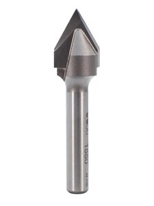 WHITESIDE 1550 V-GROOVE ROUTER BIT 60 DEGREE 1/2" DIAMETER 1/4" SHANK - Picture 1 of 1