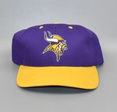 Minnesota Vikings Twins Enterprise Vintage Twill Snapback Cap Hat - NWT - Image 1 of 3