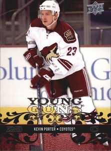 2008-09 Upper Deck Coyotes Hockey Card #486 Viktor Tikhonov YG Rookie