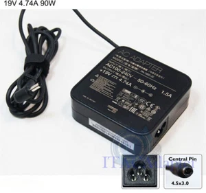 90W AC Adapter Power Charger for ASUS Vivobook 17X K1703 K1703Z K1703ZA - Picture 1 of 7