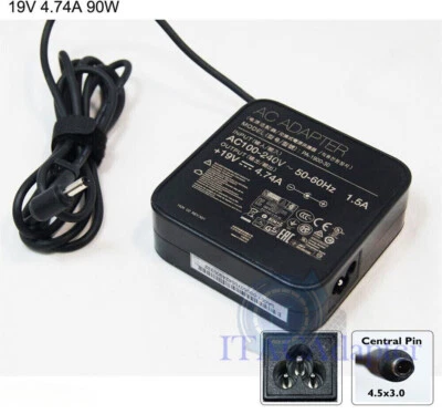 90W AC Adapter Power Charger for ASUS Vivobook 17X K1703 K1703Z K1703ZA - Image 1 of 4
