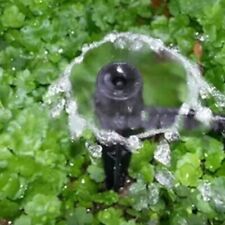 Micro gicleur de jardin efficace en jeu avec capuchon r��glable 10 pi��ces noir