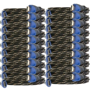 20 piezas 15 ft HDMI 4K Gold Cable HDTV 60HZ Gaming Streaming PS4 Xbox Alta Velocidad - Imagen 1 de 4