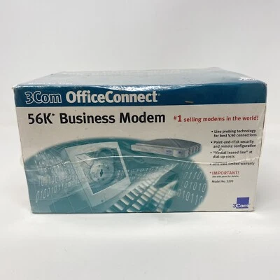 3Com OfficeConnect 56k Business Modem 3293 - READ - Image 1 of 4