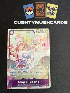 ONE PIECE KARTENSPIEL SANJI & PUDDING SR ALT ART EB02-035 - Bild 1 von 2