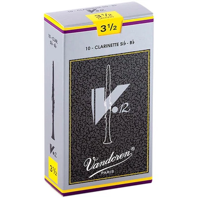 Cañas de clarinete Vandoren V12 Bb fuerza 3,5 caja de 10 Foto 1 de 2