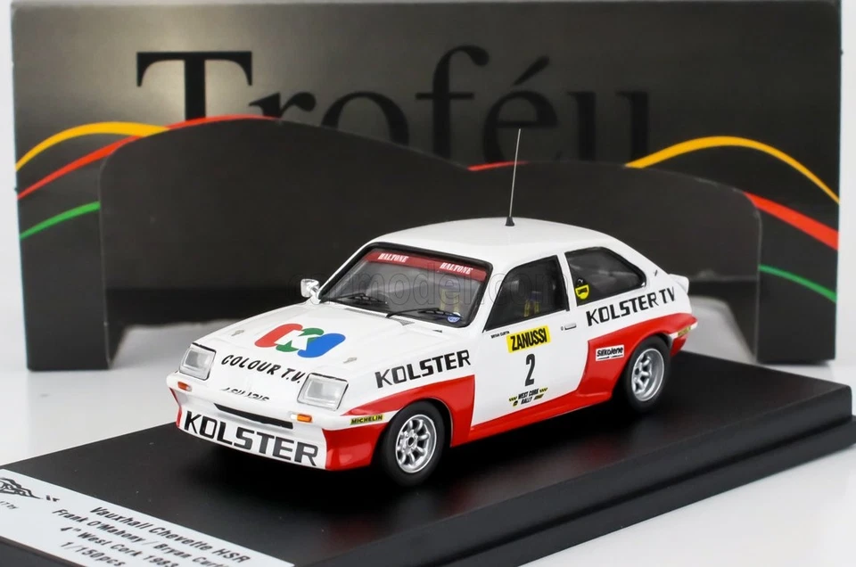 1/43 TROFEU - VAUXHALL - CHEVETTE HSR N 2 RALLY WEST CORK 1983 FRANK TRFRRiR17 - Immagine 1 di 1