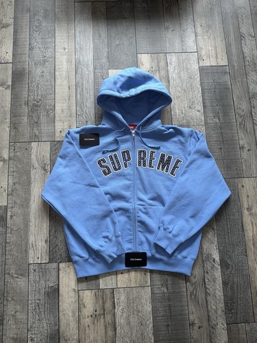 Supreme x B.B. Felpa con cappuccio e zip Simon "Blu" Small