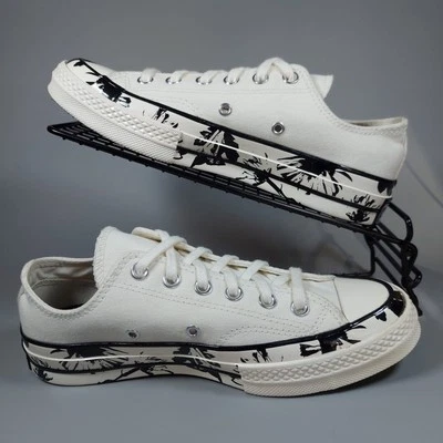 Converse Trainers Womens Size 5.5 Off White Chuck 70 Hybrid Floral Skate Shoes - Image 1 of 4
