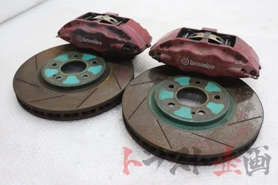 MITSUBISHI Lancer Evolution IX CT9A Genuine Brembo Front Caliper Rotor GSR - Image 1 of 4