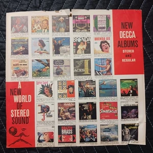 INNER SLEEVE ONLY (NO ALBUM / NO JACKET) - DECCA "New Decca" Brenda Lee - Picture 1 of 2