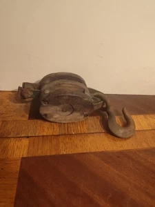 vintage block and tackle pulley PB-4 - Picture 1 of 5