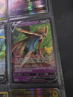 2021 POKEMON CELEBRATIONS ZACIAN V #16 - Image 1 of 2