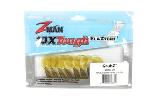 Zman Soft Lure GrubZ 2 Inch 8/Pack Motor Oil (3311) - Picture 1 of 6