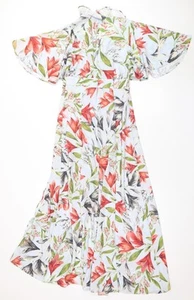 French Connection Women's Floral Midi Dress - Size 6 - Picture 1 of 12