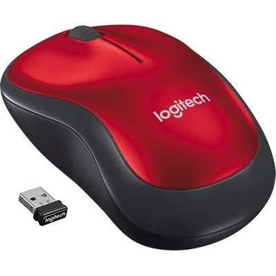 Logitech M185 Wireless Mouse, 2.4GHz with USB Mini Receiver, 12-Month Battery Li - Image 1 of 4