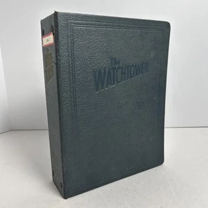 The Watchtower Magazine 1954 Full Year Set In Blue Hard Binder Jehovah's Witness - Picture 1 of 12