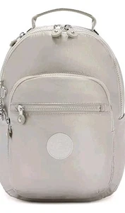 NEW Kipling Seoul S Metallic Glow Backpack Rucksack RRP£93 - Picture 1 of 8