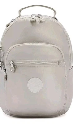 NEW Kipling Seoul S Metallic Glow Backpack Rucksack RRP£93 - Image 1 of 4