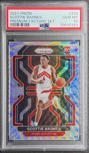 Scottie Barnes 2021-22 Panini Prizm Premium Factory Set RC #320 Rookie - PSA 10 - Bild 1 von 2