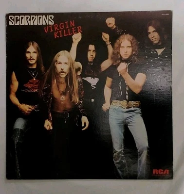 Scorpions 🥇 Virgin Killer ✨️ Vinyl Lp 🎉 Rare True 1st US Press  - Image 1 of 4