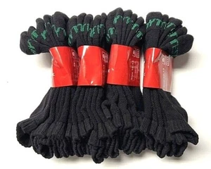6/12 pares de calcetines de corte bajo cojín negro para hombre HYTEST TALLA 10-13.EE.UU. - Imagen 1 de 4