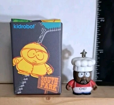 Kidrobot South Park Series 1 Zipper Pulls Chef with Box - Image 1 of 4